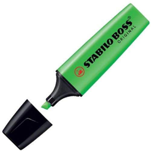 EVIDENZIATORI STABILO BOSS VERDE 70/33